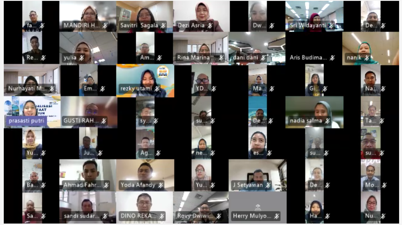 Sosialisasi Dana Pensiun kepada Pegawai Calon Pensiun Normal  TMT 1 Desember 2025 dan 01 Januari 2026.